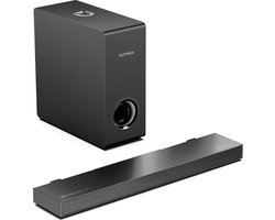 Soundbar - 2.1 Soundbar voor TV - 190W - 87dB - 45Hz-20KHz - Luidsprekers - Luidsprekerkabels - Speaker - Zwart