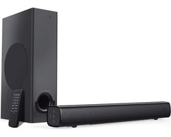 Soundbar Met Ingebouwde Subwoofer – Soundbars Voor TV 150 Watt – Met Afstandsbediening - Home Cinema System - Soundbar Surround Sound – Met Losse Subwoofer - Inclusief Muurbevestigingsset