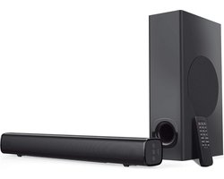 Soundbars voor TV met Subwoofer - 160 Watt - Kamer Vullend Geluid - Met Afstandsbediening - Met Muur Bevestigingsset - Bluetooth - AUX - USB - Optische Aansluiting -