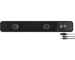 Speedlink BRIO - Stereo Soundbar - Zwart