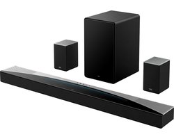 TCL Q85H - 7.1.4 Dolby Atmos/DTS:X Soundbar met draadloze subwoofer en achterluidsprekers