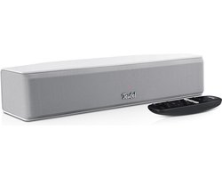 Teufel CINEBAR ONE - Compacte soundbar met bluetooth & Dynamore Ultra technologie, instapmodel, voor tv, films, muziek, games , wit