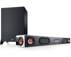 Teufel CINEBAR ULTIMA Power Edition - Soundbar met 6 high performance drivers - Draadloze subwoofer - wit