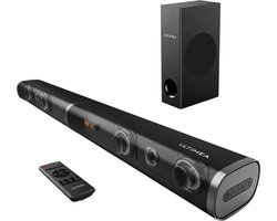 Ultimea - Soundbar - Soundbar voor TV - Luidsprekers - Luidsprekerkabels - Speaker - 3D Surround Soundbar - 190W - 50Hz-20KHz - Zwart