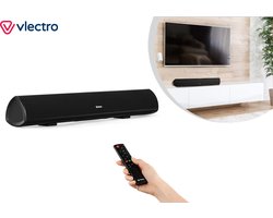 Vlectro 5.0 Soundbar - Bluetooth Soundbars voor TV - Inclusief DSP Technologie - Zwart