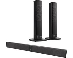 Xoro HSB 55 soundbar luidspreker 2.1 kanalen 20 W Zwart