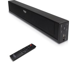 Xoro HSB50 V2 Design 2.0  soundbar, 25 watt RMS, Bluetooth-luidsprekers, MP3-compatible USB-interface, AUX, incl. afstandsbediening