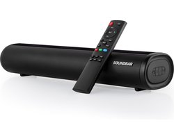 ZEERKEER Soundbar - Soundbar met Draadloze Subwoofer - Soundbars Voor TVLuidsprekers - Speakers - Bluetooth 5.0 - met Afstandbediening - Draadloos