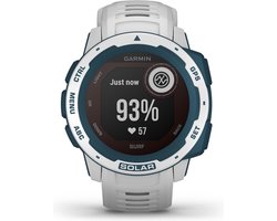 Garmin Instinct Solar Surf Edition - Heren Sporthorloge - met GPS en Zon Oplaadbaar - 45mm - Cloudbreak