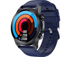 Glucometer - horloge - Diabetes meter - Glucose Revolutie - Bloedsuikermeter - Smartwatch - Glucose meter zonder prikken - Blauwe band