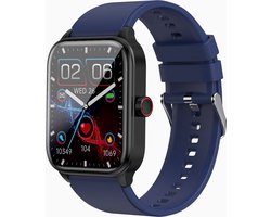 GlucoWatch - Glucosemeter - ECG Hartslagmeter - Bloedsuiker horloge - Diabetes meter - Glucose Revolutie - Bloedsuikermeter - Smartwatch - Glucose meter zonder prikken - Blauw