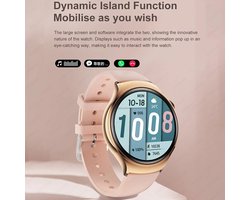 Gt4 Mini NFC Smart Watch Vrouwen GPS Tracker 1.27Inch Amoled Scherm Bloedsuiker Insuline Meten Zonder Prik Bluetooth Call Luxe Smartwatch 2024 Nieuw