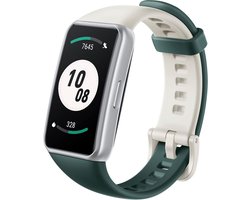 Honor Band 7 smartwatch 1,47 inch AMOLED volledig touchscreen 5ATM waterdicht fitnesstrackerhorloge met stappenteller hartslagmeter voor dames heren Android iOS-telefoon, groen