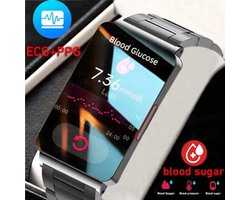 Pijnloos Niet-Invasieve Bloedsuiker Meten Smart Watch Uniseks Laserbehandeling Gezondheid Bloeddruk Sport Smartwatch Glucose Insuline Meter Nieuwste Technology Horloge 2024 Model