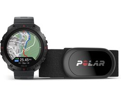 Polar Grit X2 Pro Premium Outdoor Smartwatch, Night Black S/L