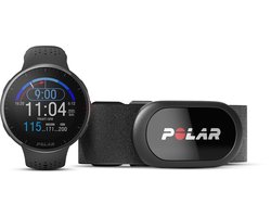 Polar Pacer Pro HR - Geavanceerd GPS Hardloophorloge - inlcusief hartslagmeter met borstband - Carbon Gray - Maten S-L