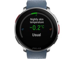 Polar VANTAGE V3 Sport Smartwatch met GPS - Blauw/Zilver