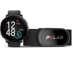 Polar VANTAGE V3 Sport Smartwatch met GPS + Polar H10 hartslagmeter - Zwart/grijs