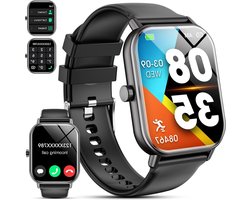 Sporthorloge 185"HD smartwatch Beantwoorden-bellen Hartslag SpO2-slaapmonitor IP68 waterdicht Android iOS