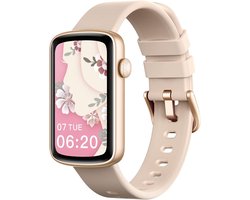 Sporthorloge - Smartwatch - Hartfrequentie - Muziek - Slaapcontrole - Roze