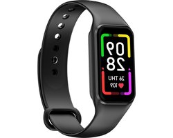 Sporthorloge Waterdicht Fitnesshorloge 147 Inch Kleurendisplay Fitnesstracker met Stappenteller Slaapmonitor Hartslag Sporthorloge met 24 Sportmodi - Smartwatch voor Dames en Heren