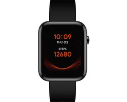 Ticwatch GTH Smartwatch | Zwart | Huidtemperatuur |SPo2 | sporthorloge | zwart