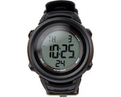 Tis Pro - Stopwatch - Pols horloge - 10 Lap - Zwart