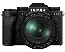 Fujifilm Systeemcamera X-T5 + Fujinon XF standaardlens 16 - 80 mm Zwart