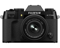 Fujifilm X-T50 - Systeemcamera - + XC15-45mm lens - Black