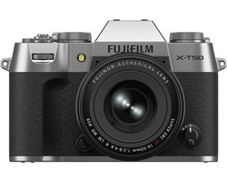 Fujifilm X-T50 - Systeemcamera - + XF16-50mm lens - Silver