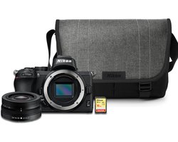 Nikon Z50 - Systeemcamera - + NIKKOR Z 16-50mm lens + Cameratas + 16GB geheugenkaart