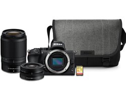 Nikon Z50 - Systeemcamera - + NIKKOR Z 16-50mm & NIKKOR Z 50-250mm lens + Cameratas + 16GB geheugenkaart