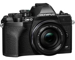 Olympus OM-D E‑M10 Mark IV - Systeemcamera - + ED 14-42mm EZ lens - Zwart