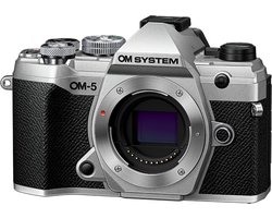 OM SYSTEM OM-5 - Systeemcamera - Body - Zilver