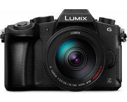 Panasonic Lumix DMC-G80 + 14-140mm f/3.5-5.6 - Zwart