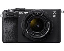 Sony Systeemcamera A7C II + Allround lens 28 - 60 mm Zwart