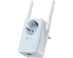 DD Wifi Versterker Stopcontact - Repeater - 1200 Mbps - 15x11x9cm - Wit