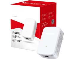 DD Wifi Versterker Stopcontact - Repeater - 300 Mbps - 6x6x11cm - Wit