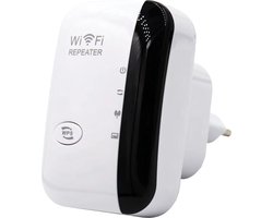 Garpex® WiFi Versterker Stopcontact - Gratis Internet Kabel - Wifi Router - Repeater - 300Mbps - Draadloos