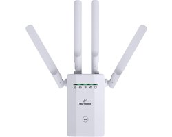 MD-goods ® WiFi Versterker Stopcontact - Gratis Internet Kabel - 1200Mbps - 2.4 & 5Ghz - Draadloos