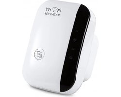 WiFi Versterker - Draadloos - 300Mbps - 2.4GHz - Wifi Versterker Voor Buiten - Wit