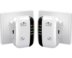 Wifi Versterker Stopcontact - Wifi Stopcontact 300 Mbit/s - Wifi Repeater - Internet Booster - Wifi Extender