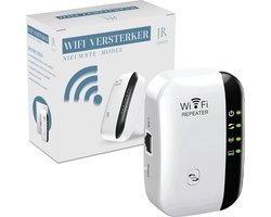 Wifi versterker wit - Signaalversterker- Wifi powerline - JR Quality - Wifi extender - Wifi versterker stopcontact - Wifi repeater