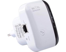 Wireless WiFi Versterker Stopcontact + Inclusief Internetkabel - GYMSTON