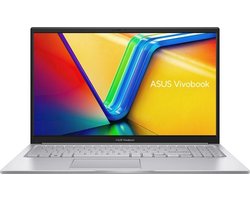 Asus Vivobook X1504ZA 15.6'' FullHD laptop - Intel Core i3-1215U - 8GB - 512GB - Zilver - Windows 11 Pro