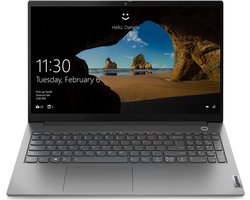 Lenovo ThinkBook 15 Gen 2 - 15.6" Full HD IPS Anti Glare - AMD Ryzen 3 - 8GB DDR4 - 256GB M.2 NVMe - Verlicht Toetsenbord - W11 Pro