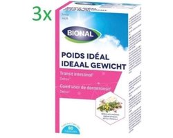 Bional Ideaal Gewicht3 x 80 Capsules promopack