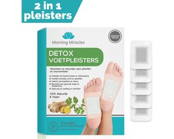 Detox Voetpleisters - Detoxkuur - Detox - Detoxpleisters - Rust - Ontspanning - Afslankpleisters - 1 Detox kuur