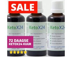 Ketox24 Afslankdruppels Triple actie | Met krachtige ingrediënten voor een mooi figuur