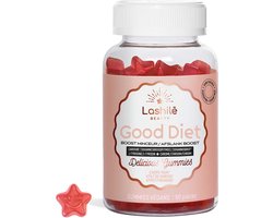 Lashilé Beauty Good Diet - Afslankpillen voor snel Afvallen - Afslanken - Honger Stillend - L-Tyrosine - 60 gummies - suikervrij